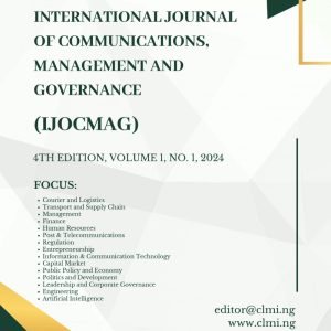 INTERNATIONAL JOURNAL OF COMMUNICATIONS, MANAGEMENT AND GOVERNANCE